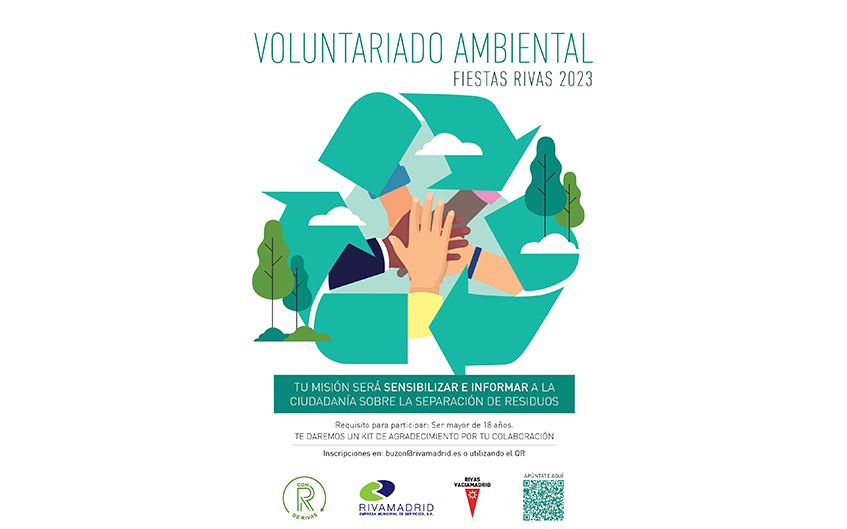 Voluntariado ambiental para sensibilizar sobre reciclaje en las fiestas