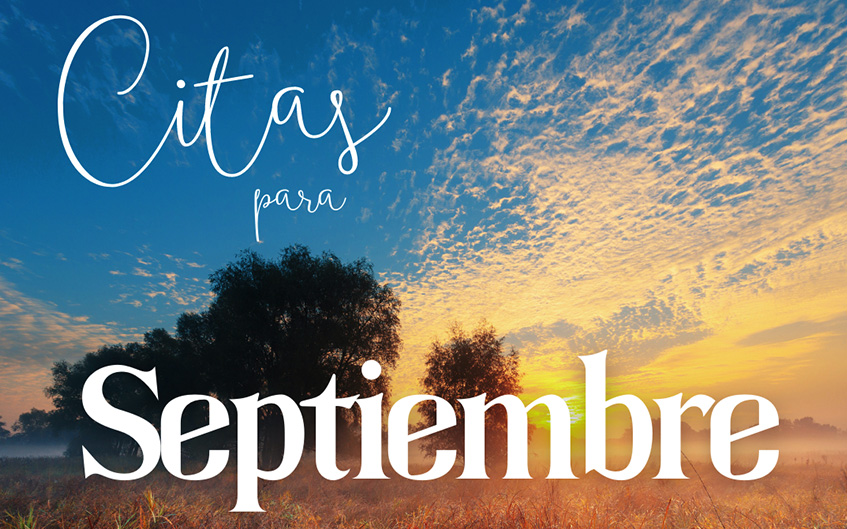 Citas medioambientales septiembre