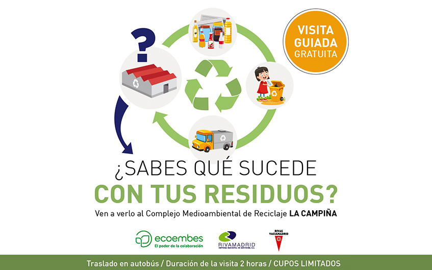 Inscripciones para las visitas al Complejo Medioambiental de Reciclaje La Campiña