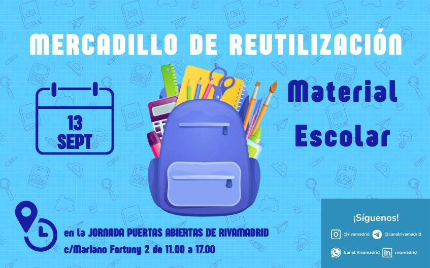Mercadillo de intercambio septiembre 2025
