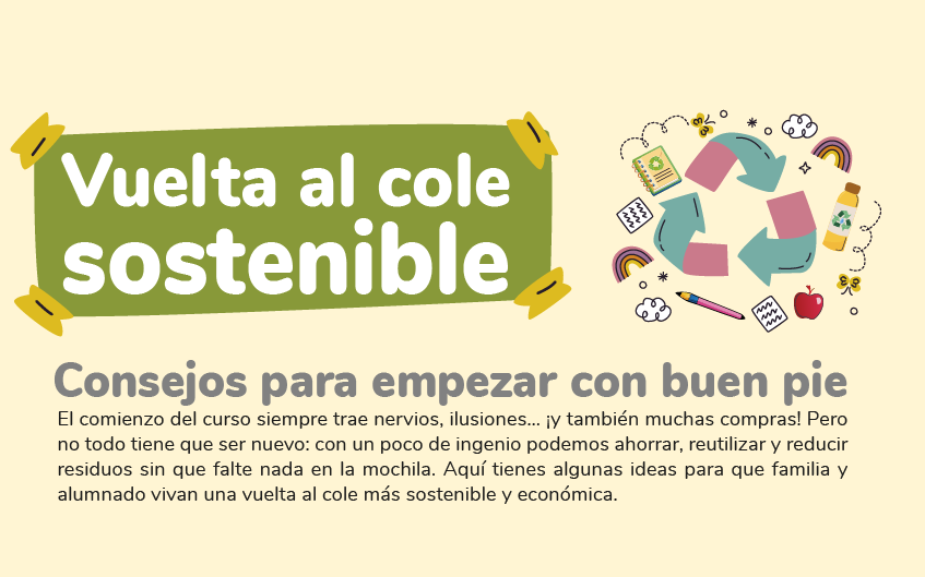 Vuelta al cole sostenible