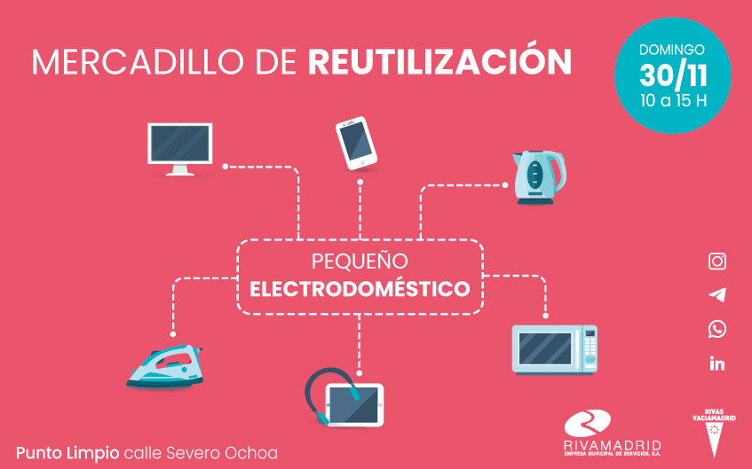Mercadillo de reutilización 30 de noviembre 2025