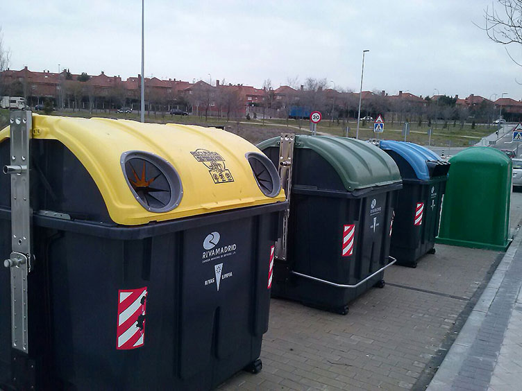 Rivamadrid anima a la ciudadanía a mejorar los hábitos de separación de la basura 